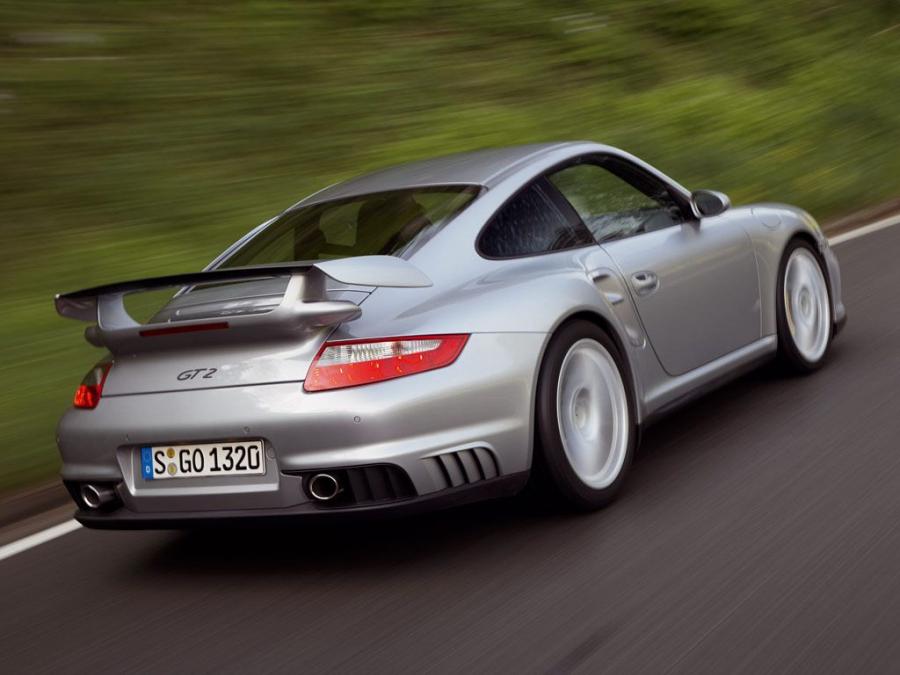  Porsche 911 GT2 2007 года  (фото 44 из 47)